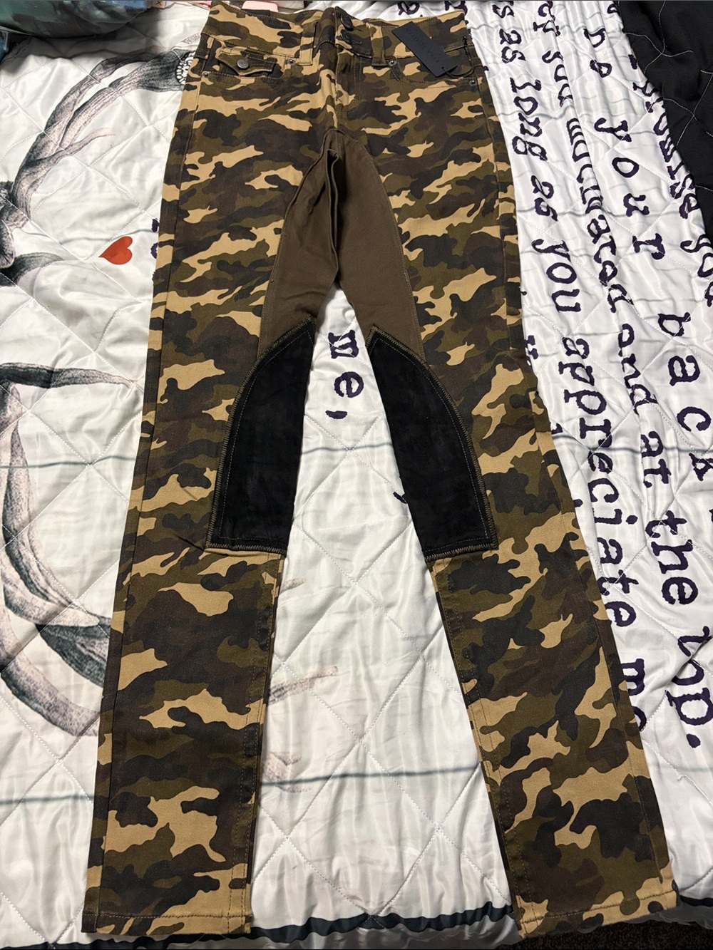 Kiya Tomlin Camo Riding pants - Brown Camo